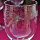 Série de 6 verres à eau en cristal de Baccarat modèle Sévigné
