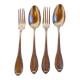 Lot de 4 couverts argent gravés fg