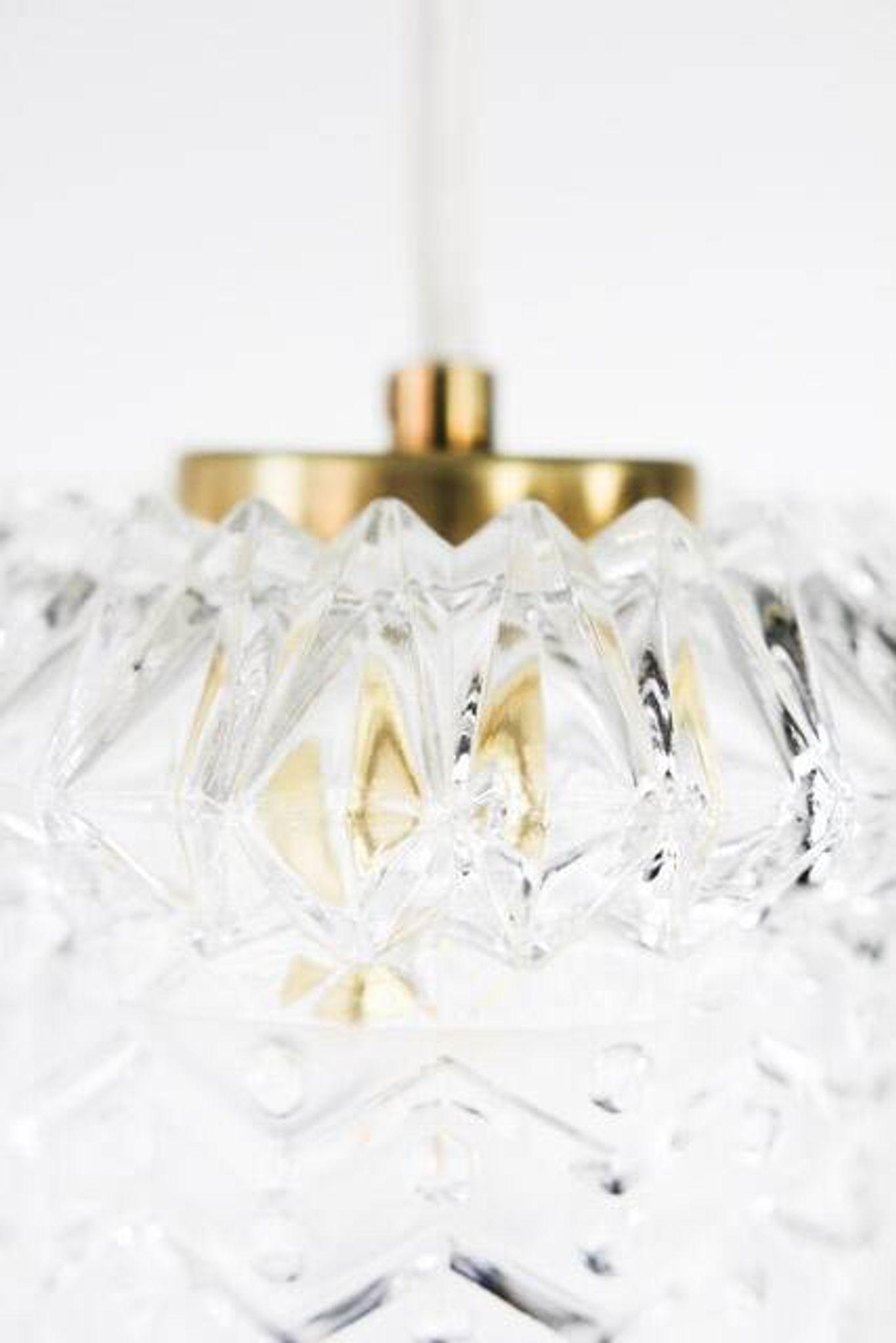 VICTORIA * Mid Century Modern Hanging Light * Rewired Light * Vintage Ceiling Lamp Fixture * Yugosla
