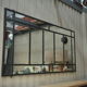 Industrial metal mirror 1930s - 112x221cm