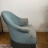 blue toad armchair