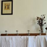 Industrial oak and aluminum hooks