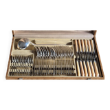 Silver-plated cutlery set