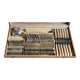 Silver-plated cutlery set