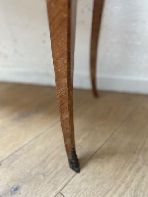 Wooden dressing table in marquetry