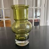scandinavian glass vase