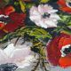 Painting bouquet of anemone flowers