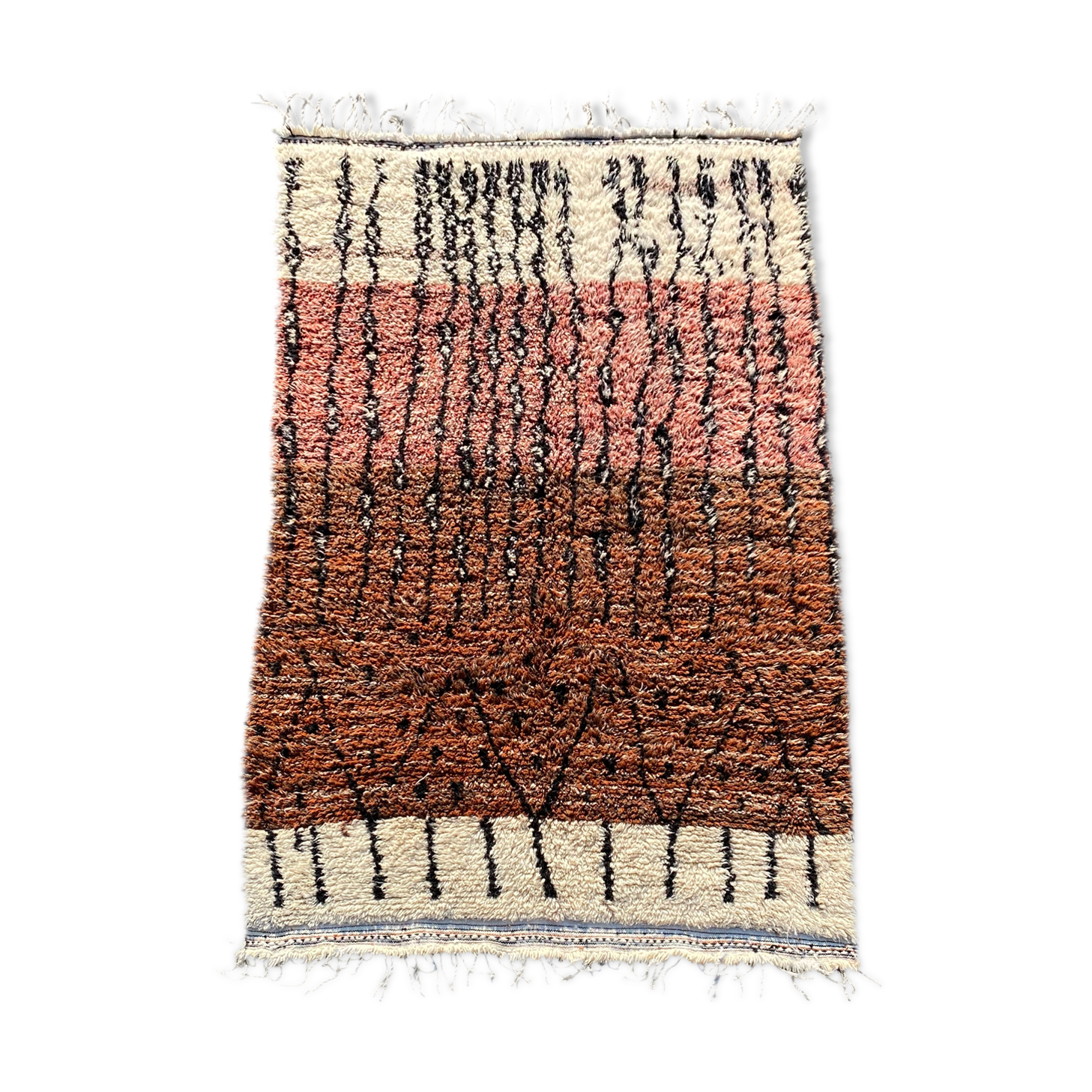 Tapis berbere beni ouarain 170x280 cm