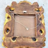 Golden cornucopia mirror