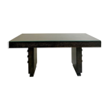 Brutalist table - Art Deco