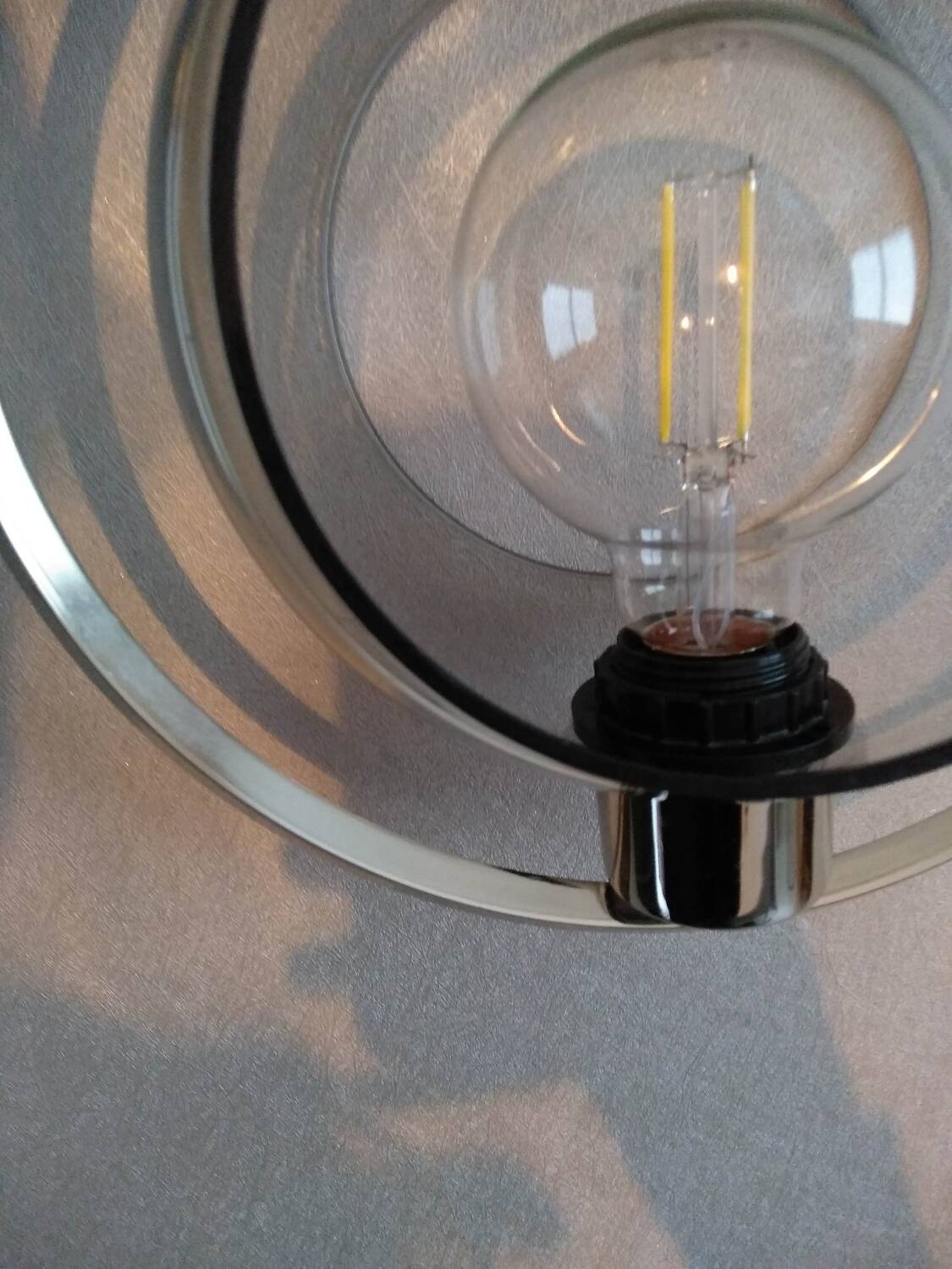 Vintage Space Age pendant light