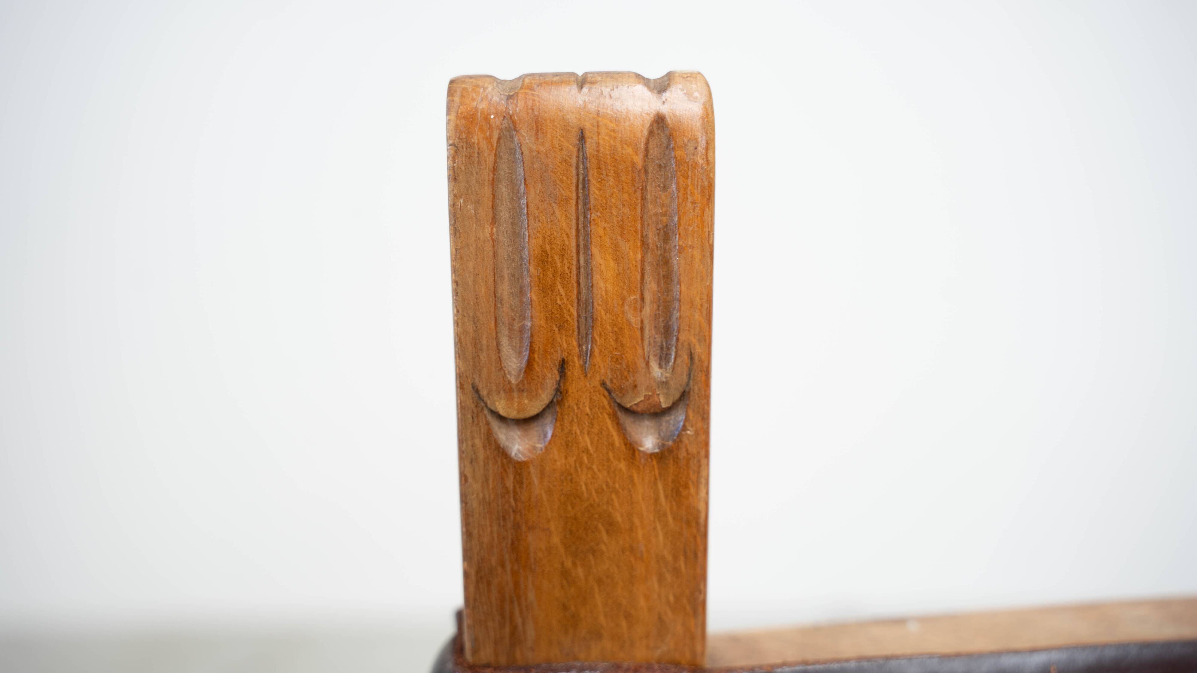 Ensemble de quatre chaises de salle à manger espagnoles