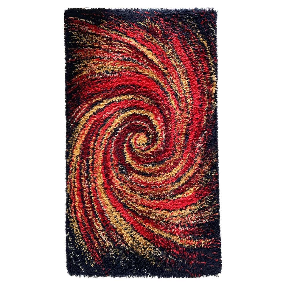 Colorful wool rug by salewa, germany, 1970s