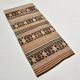 2x5 Salmon Brown Geometric Kilim Rug, 80x170Cm