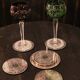 Set de sous-verres en alpaga avec support