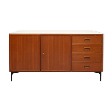 Enfilade des années 1960 en teck et formica
