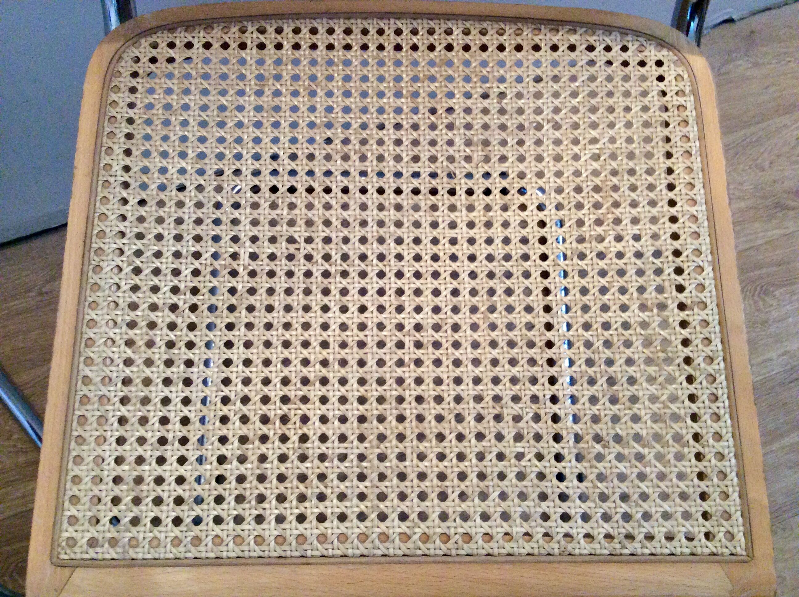 Pair of chairs Marcel Breuer Cesca B32