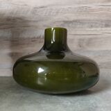 Green vintage vase