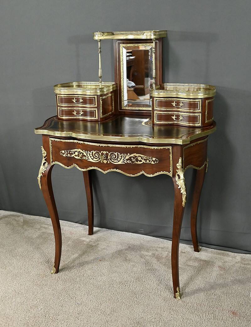 Small mahogany lady's writing desk, Napoleon III period – second half of the 19th century