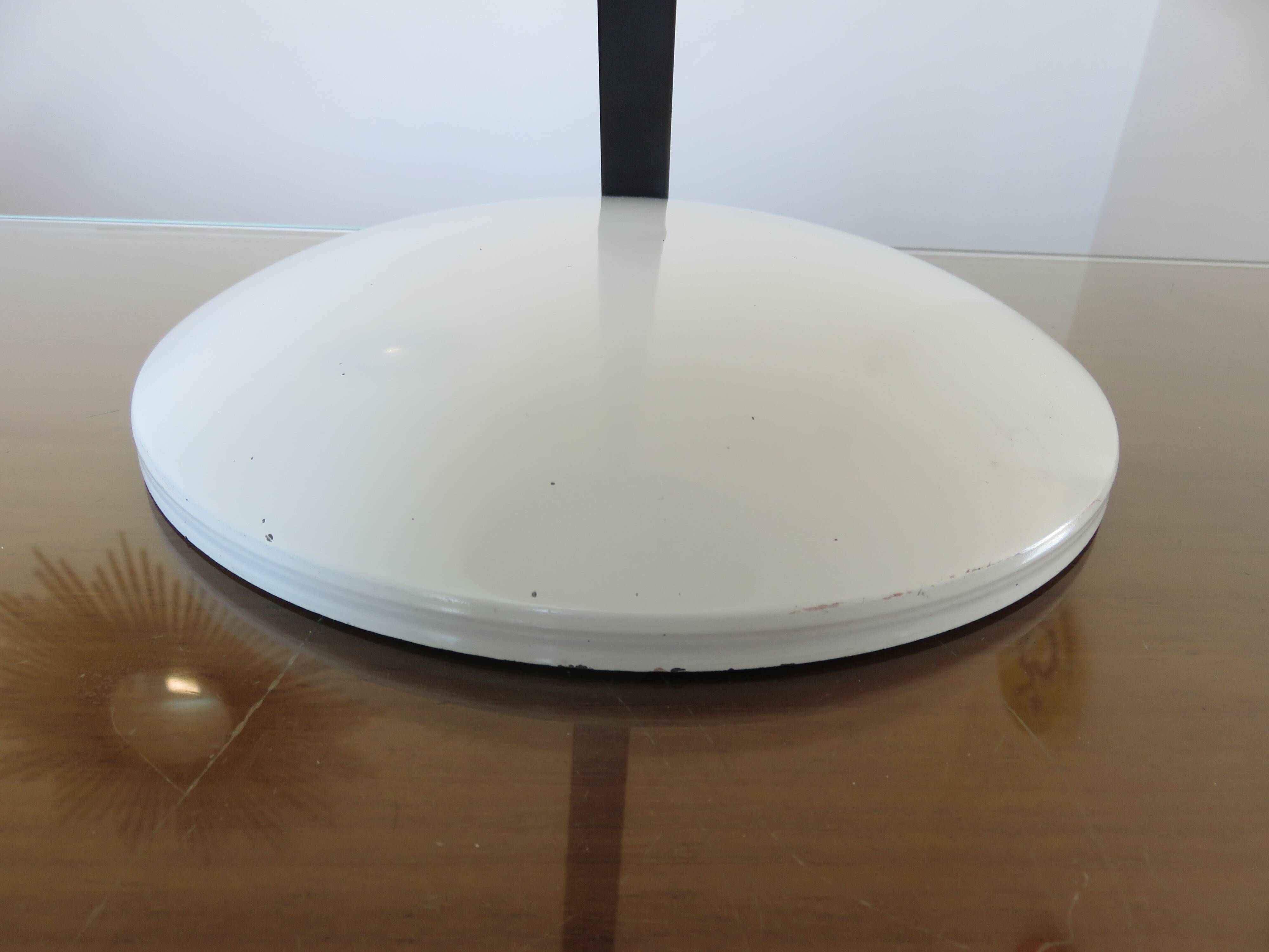 "Serpent" lamp, publisher Veneta Lumi, Italy, 1980, UFO, space age, saucer