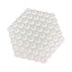 Large Honeycomb wall lamp ceiling lamp Czechoslovakia Kamenický Šenov 1960s