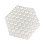 Large Honeycomb wall lamp ceiling lamp Czechoslovakia Kamenický Šenov 1960s