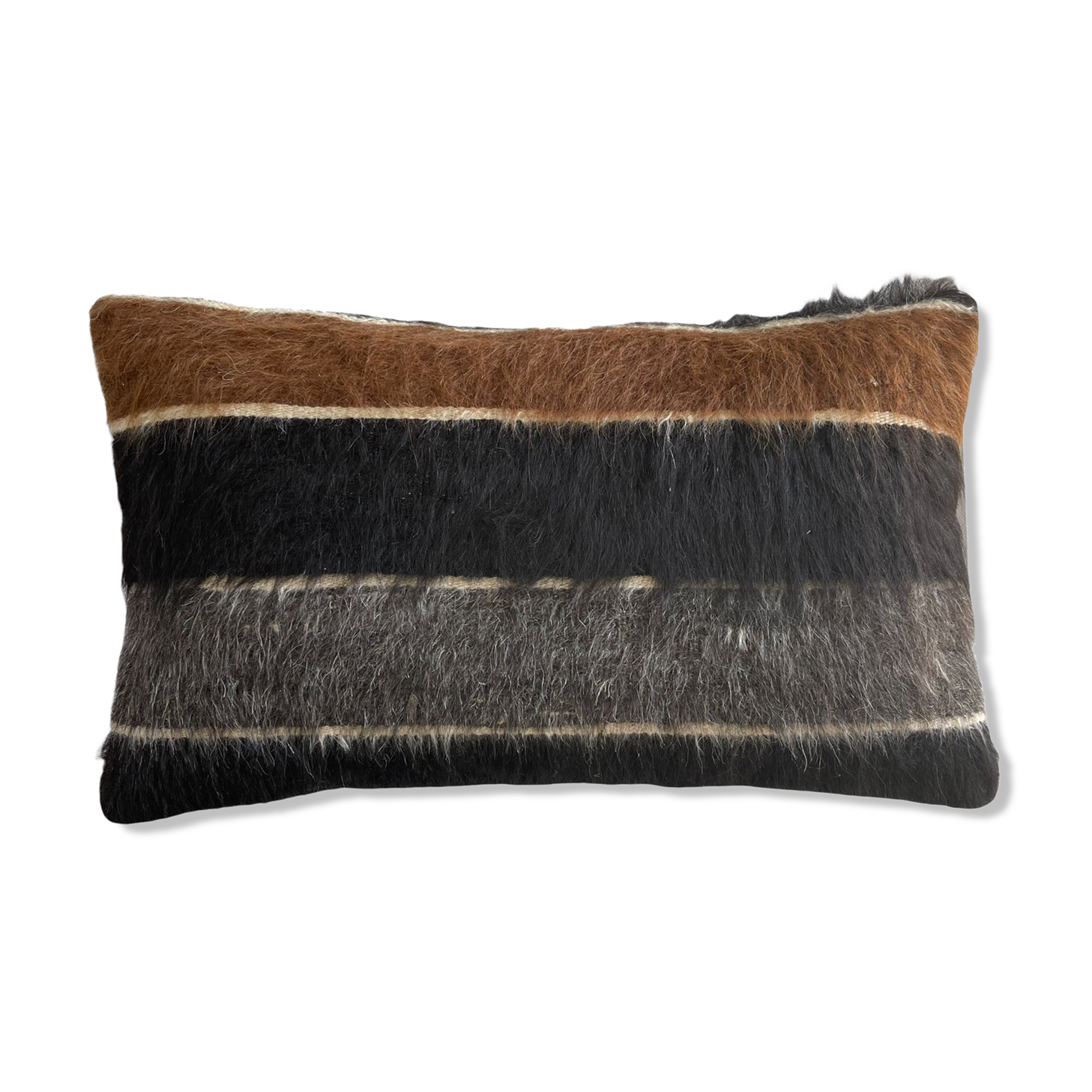 Vintage turkish kilim cushion cover, 30 x 50 cm