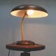 Table lamp, desk lamp with large adjustable shade, mid-century vintage style