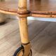 1960s/70s rattan rolling bar/serving cart