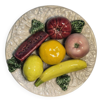 Fruit slushie plate
