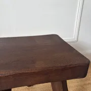Brutalist tripod stool