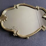 Gilded bronze mirror, 36x28 cm