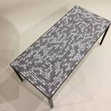 60s grey ceramic coffee table