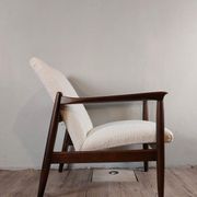 Pair of Armchairs Edmund Homa model GFM-64, Polish vintage 1970s