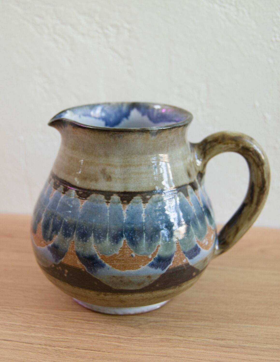 Roland Moreau Ceramic Pitcher – Tourrettes-sur-Loup, 1980s