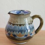 Roland Moreau Ceramic Pitcher – Tourrettes-sur-Loup, 1980s