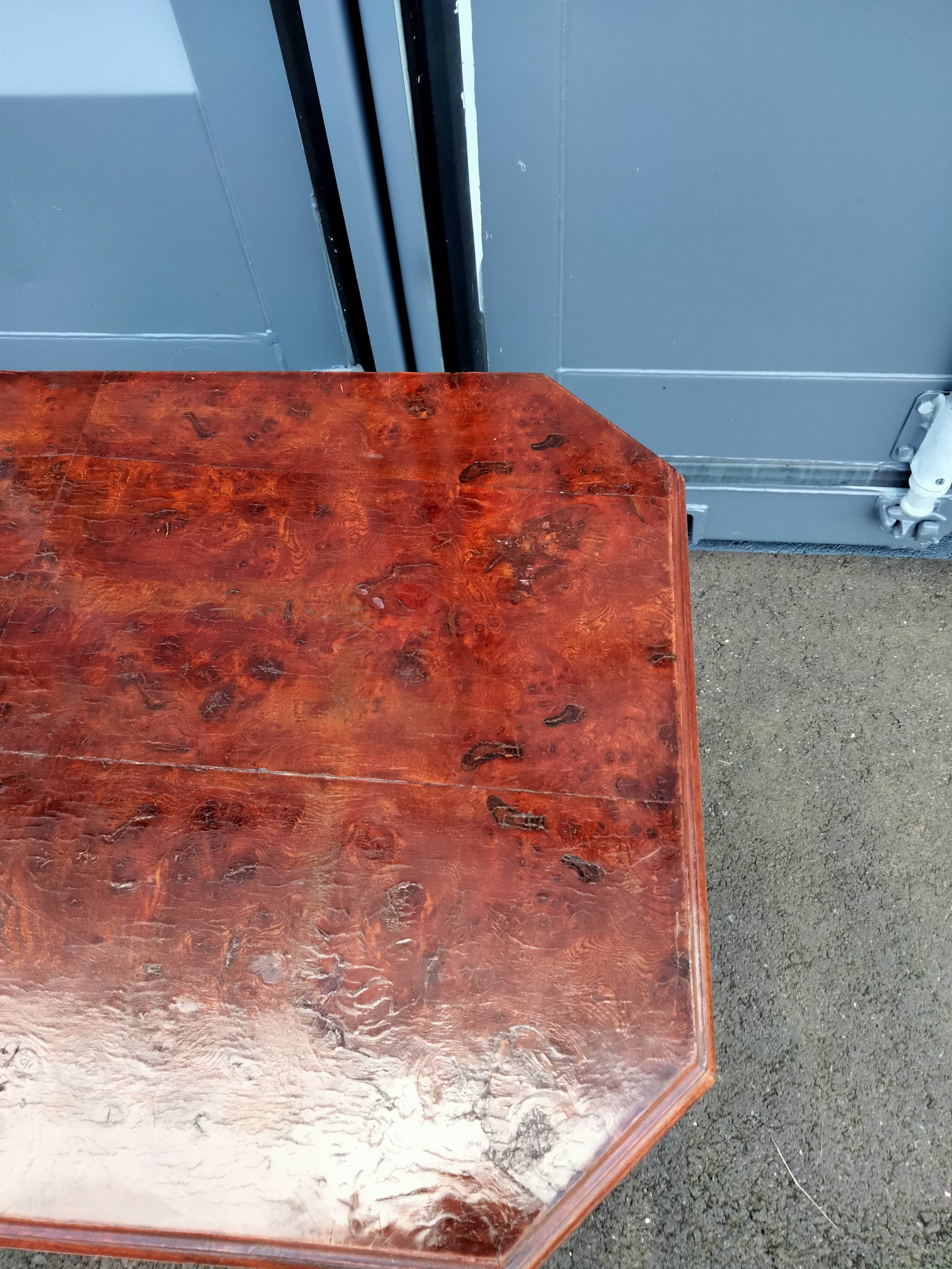 Table gueridon old decoration bronze empire