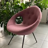 An unique polish UFO chair in wool
