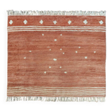 Handmade Moroccan terracotta rug, 150/250cm