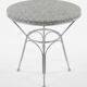 Vintage granite round table - Germany, 1960s