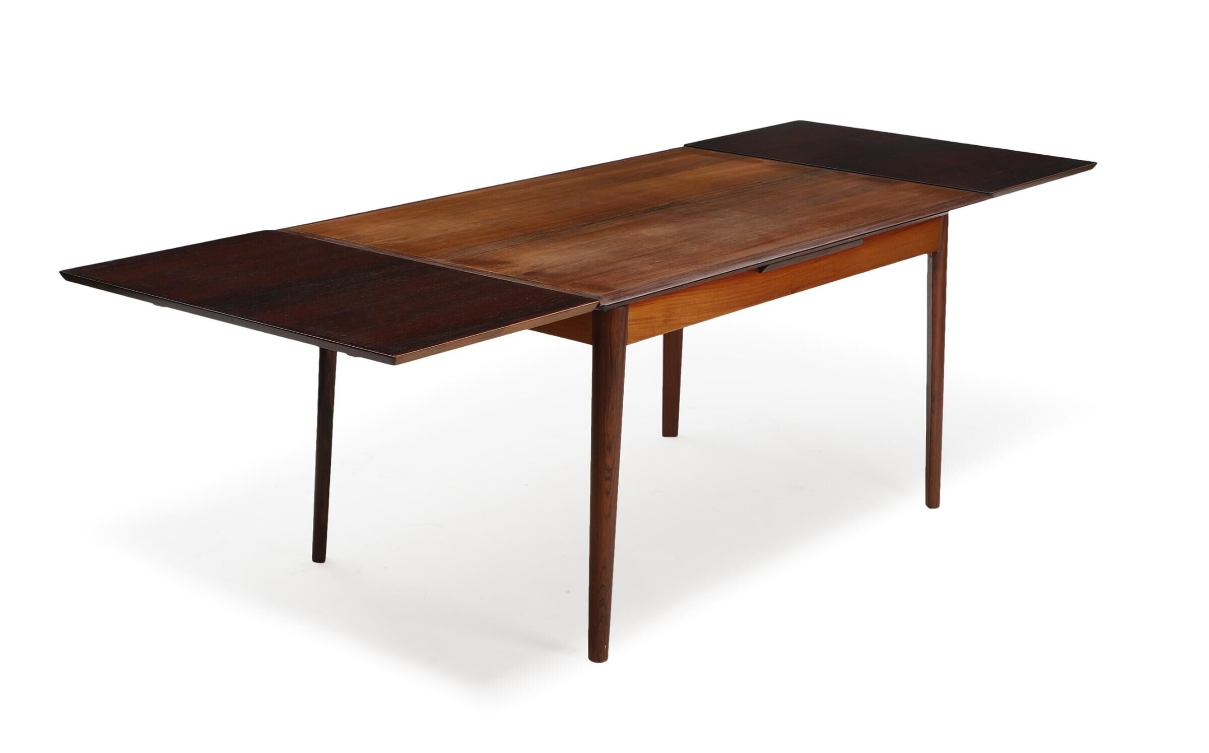 Danish Palisander Dining Set by Henry Rosengren Hansen