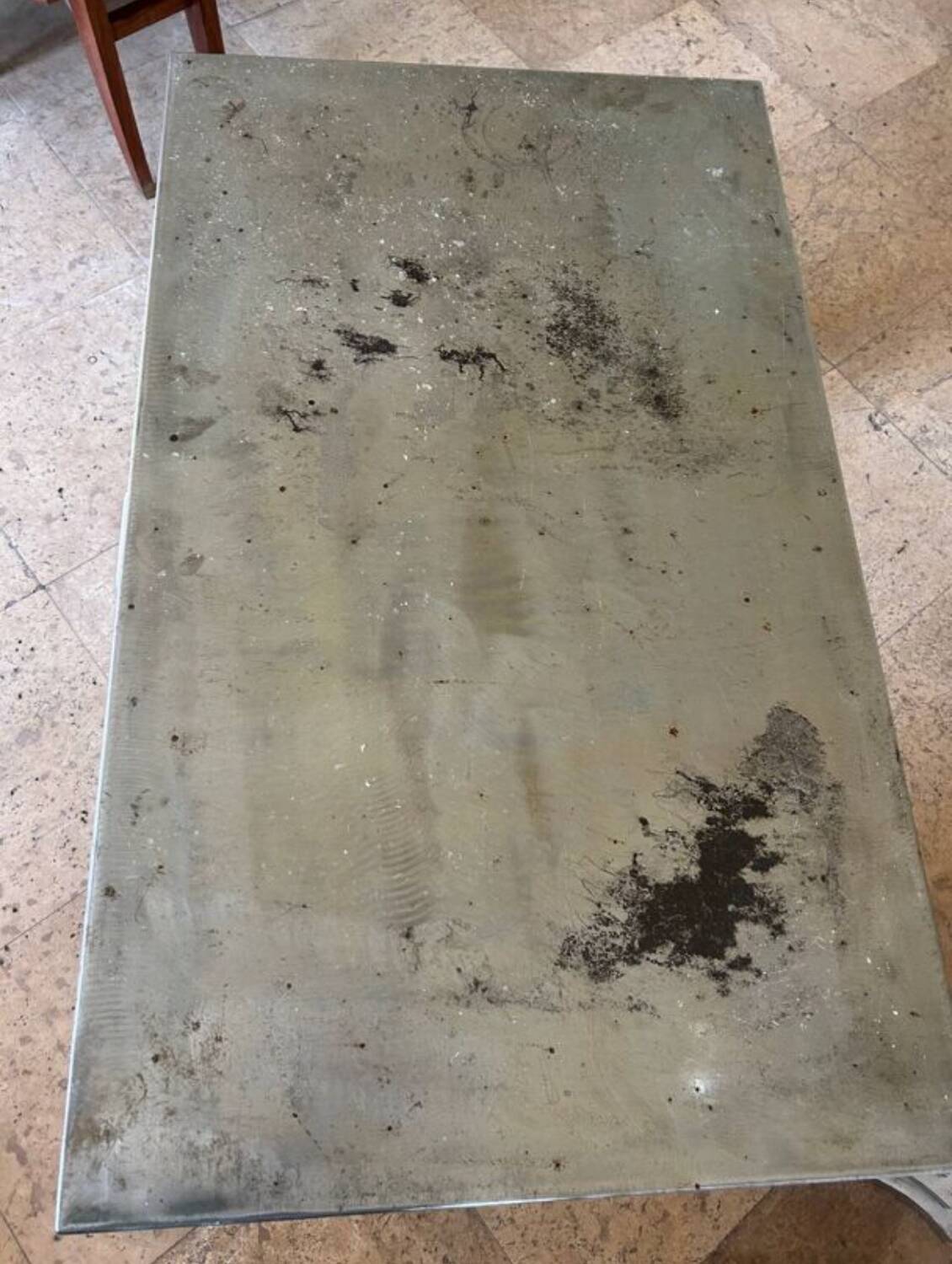 Vintage industrial desk