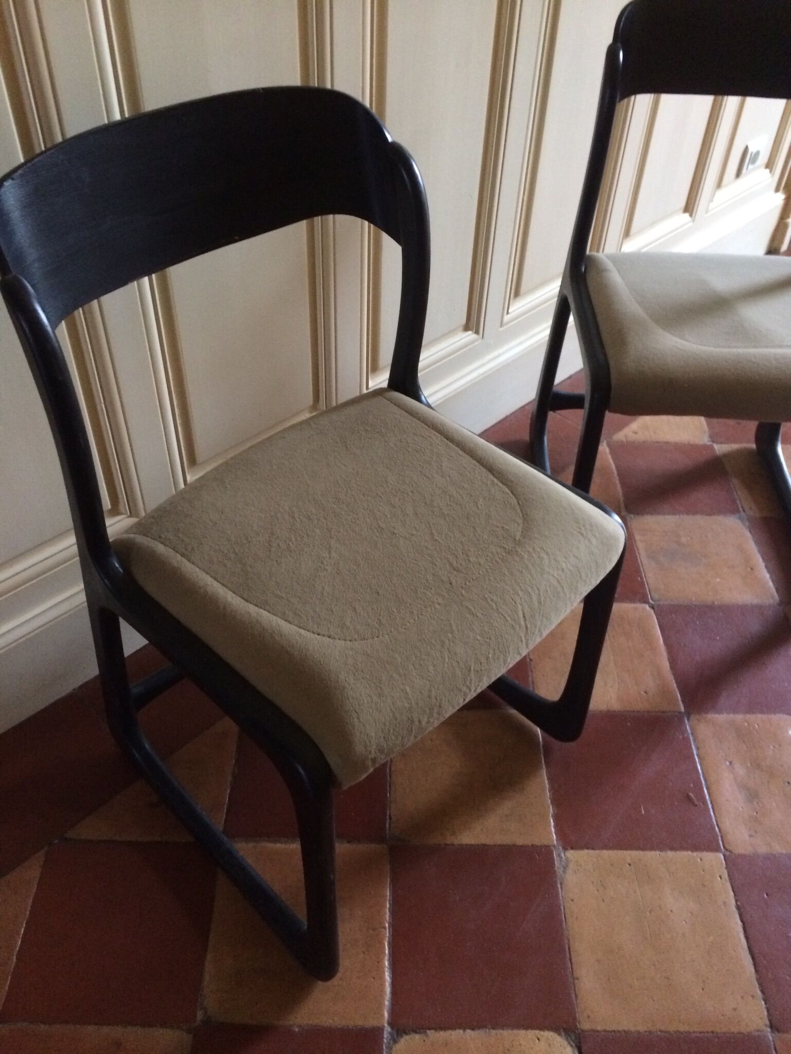Pair of Baumann chairs