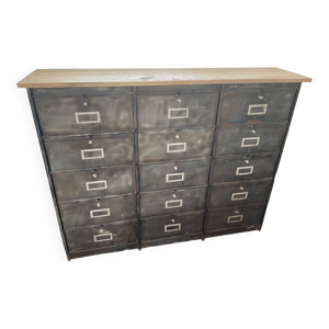meuble métal 15 clapets