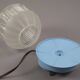 Vintage 1950s Mid Century Modern Bedside Table Light • MCM Atomic Space Age