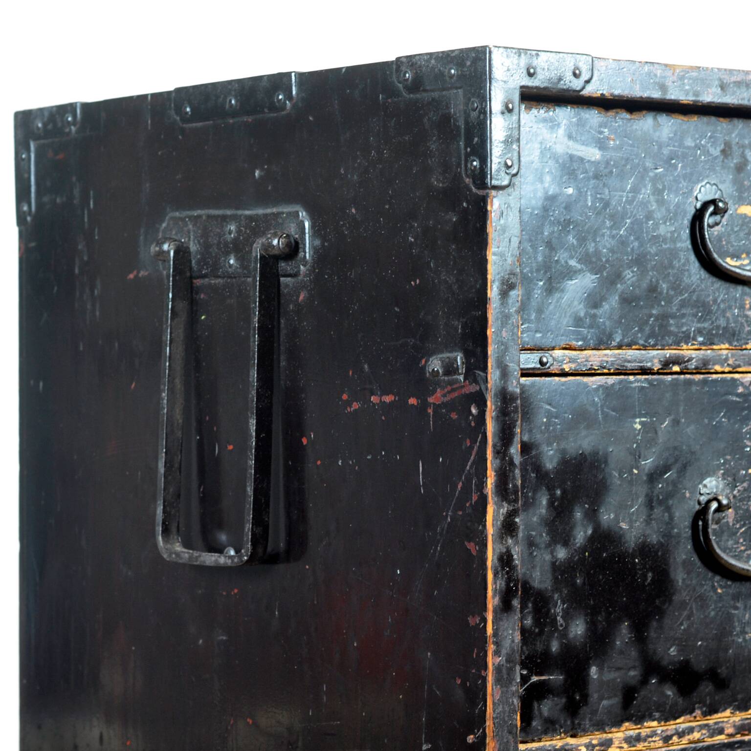 Japanese Tansu chest of drawers, circa 1890