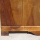 Antique Louis Philippe chest of drawers in solid walnut.