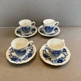 Lot 4 tasses BP sarguemines
