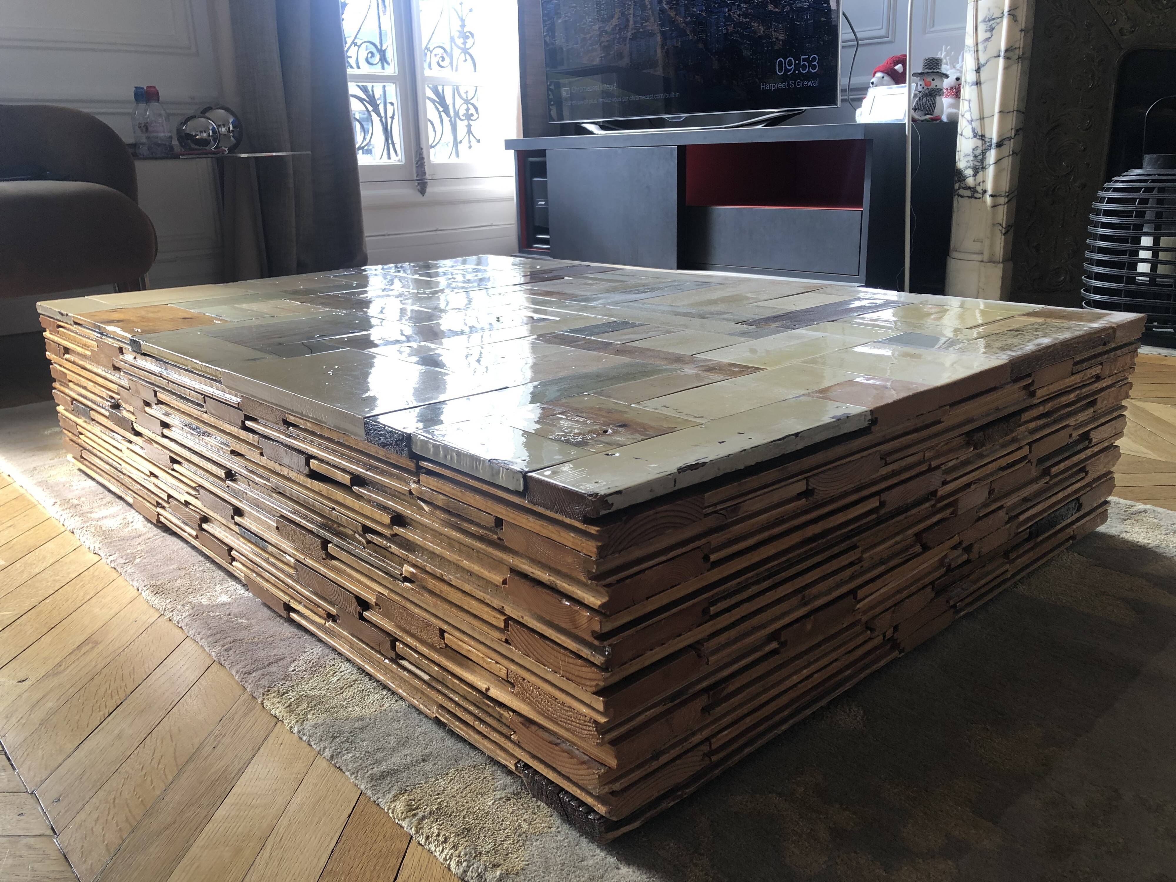 Piet Hein Eek coffee table | Selency