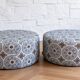 Pair of Fatboy poufs